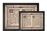 Latin-English Apostles Creed Poster