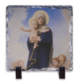 Our Lady of the Angels Square Slate Tile