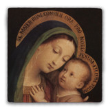 Our Lady of Good Counsel Square Tumbled Stone Tile
