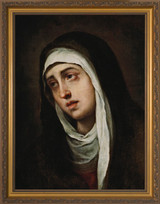 Dolorosa by Murillo - Gold Framed Art