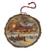 Home for the Holidays Wood Ornament