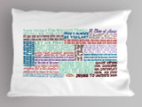 St. Claire of Assisi Quote Pillowcase