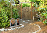 Immaculate Heart Outdoor Garden Shrine