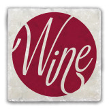 Wine Tumbled Stone Coaster