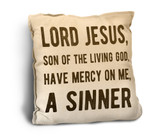 Have Mercy Rustic Pillow