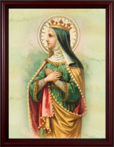 St. Matilda - Cherry Framed Art