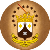 Discalced Carmelite Crest Emblem Decal