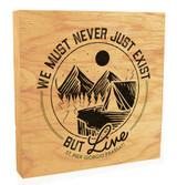 "Live" Rustic Box Art