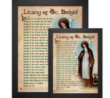 Litany of St. Brigid Poster