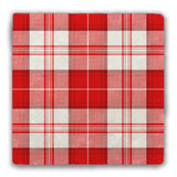 Menzies Tartan Tumbled Stone Coaster