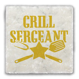 Grill Sergeant Tumbled Stone Tile