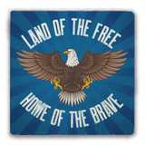 "Land Of The Free" Tumbled Stone Tile