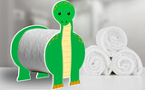 Dinosaur PVC Toilet Paper Holder