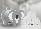 Koala PVC Toilet Paper Holder