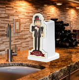 Nutcracker Dean Martin Paper Towel Holder