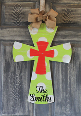 Outdoor Metal Art Cross (Customizable)