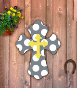 Outdoor Metal Art Cross (Customizable)