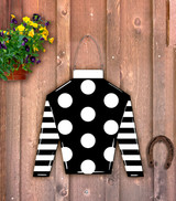 Customizable Jockey Silk Door Hanger