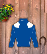 Customizable Jockey Silk Door Hanger