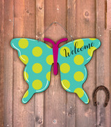 Customizable Butterfly  Door Hanger