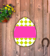 Customizable Easter Egg Door Hanger