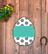 Customizable Easter Egg Door Hanger