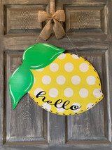 Customizable Lemon Door Hanger (Customizable)