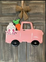 Bunny Easter Truck Door Hanger (Customizable)