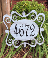 Address Yard Stake