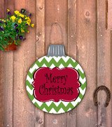 Outdoor Metal Art Round Ornament (Customizable)