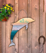 Outdoor Metal Art Dolphin (Customizable)