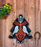 Folk Art Tree Door Hanger