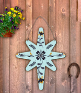 Folk 8-Point Star Door Hanger