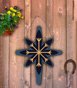 Folk 8-Point Star Door Hanger