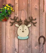 Outdoor Metal Art Christmas Deer