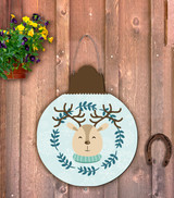 Outdoor Metal Art Deer Ornament