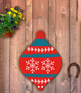 Outdoor Metal Art Folk Snowflake Ornament 