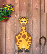 Outdoor Metal Art Critter Giraffe