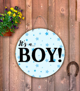 Outdoor Metal Art Baby Boy