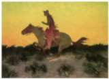 Against the Sunset - Frederic Remington