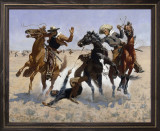 Aiding a Comrade - Frederic Remington