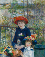 Two Sisters (On the Terrace) - Pierre-Auguste Renoir