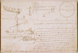 Design for a Paddle Boat - Leonardo Da Vinci