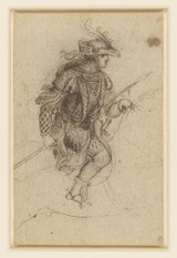 A Masquerader on Horseback - Leonardo Da Vinci