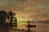 Indians Crossing the Columbia River - Albert Bierstadt