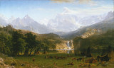 The Rocky Mountains, Lander's Peak - Albert Bierstadt