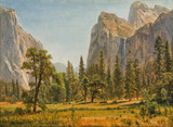 Bridal Veil Falls, Yosemite Valley - Albert Bierstadt
