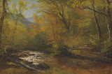 Brook in the Woods - Albert Bierstadt