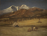 Indian Encampment, Evening - Albert Bierstadt