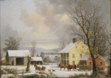 Winter in the Country -  George Henry Durrie